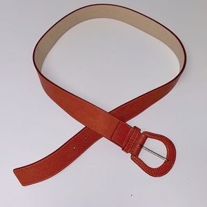 Nine West textured leather belt